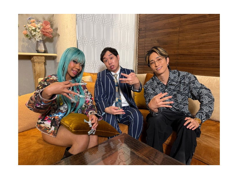 3li¥en、せいや、田中樹（C）「GOLDEN MIC」製作委員会