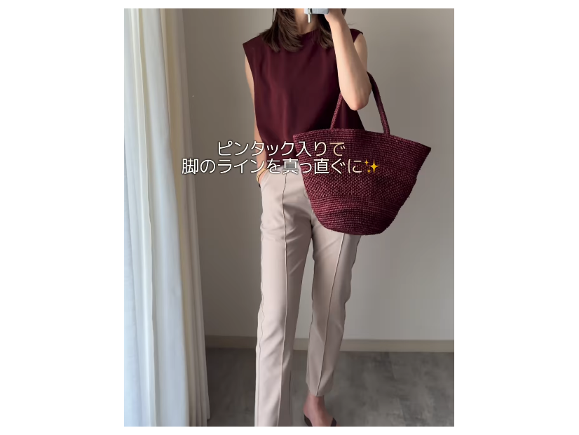 落ち着いた配色が洗練。40代のための「シックカラー×上品カジュアル」スタイル
