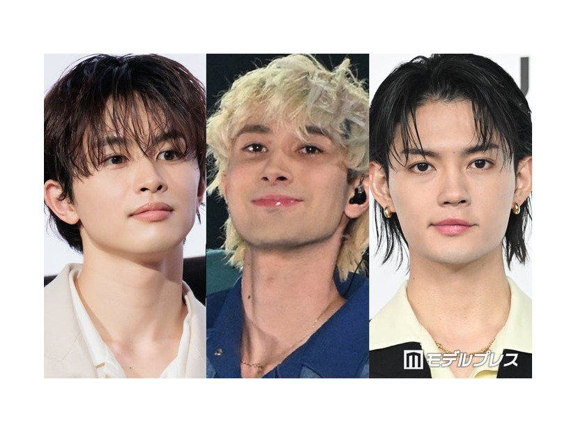 草川拓弥、ジャン海渡、佐野勇斗（C）モデルプレス