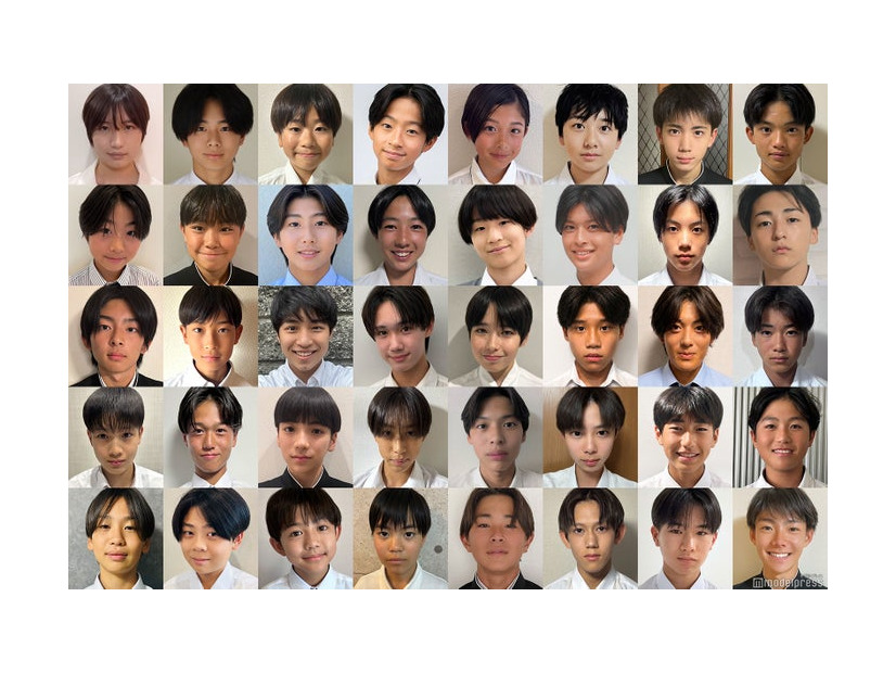 「男子中学生ミスターコン2026」セミファイナリスト（一部）
