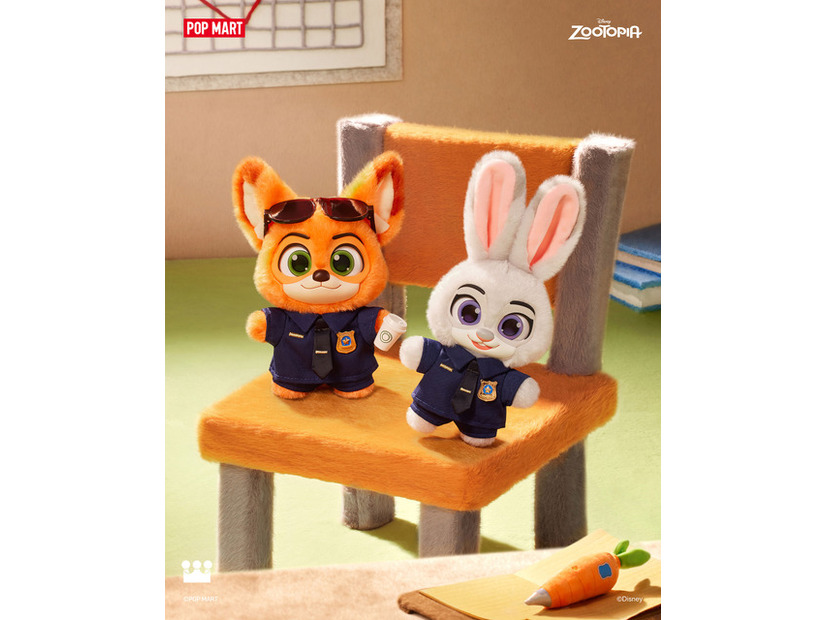 「Zootopia Ace Duo シリーズ ぬいぐるみキーホルダー」