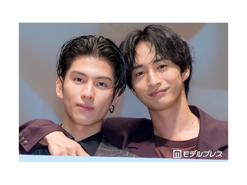 『恋をするなら二度目が上等 season2』1話先行試写＆ファンミーティングに出席した古屋呂敏、長谷川慎（C）モデルプレス