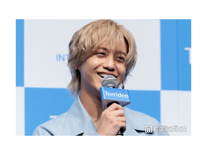 「Torriden ブランドリニューアル＆新CM発表会」に出席した高橋海人（C）モデルプレス