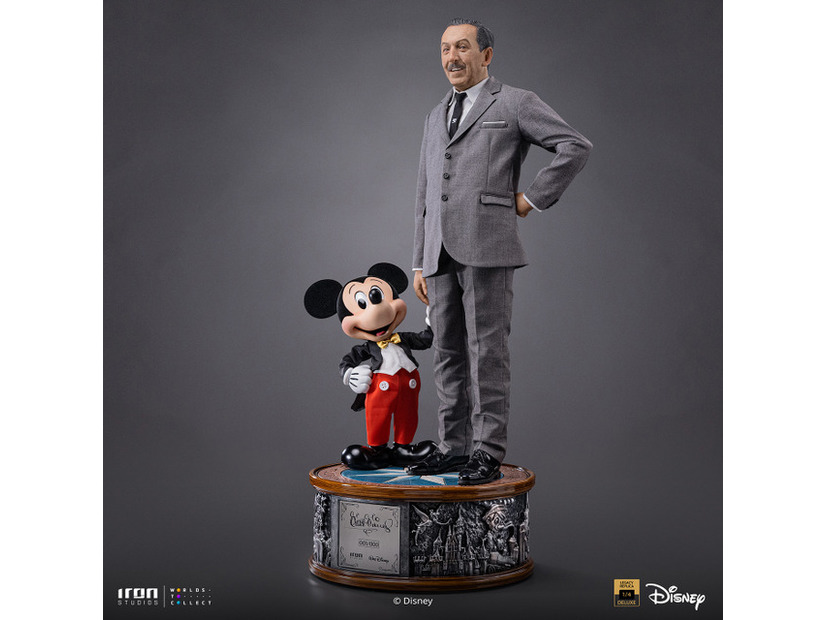 「デラックス・レガシーレプリカ・シリーズ」1/4スケール　ウォルト・ディズニー＆ミッキーマウス／260,000円 (税込)