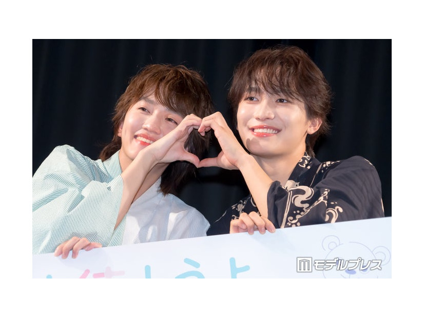 「ちょっと待とうよ、春虎くん」第4話先行試写会に出席した中川翼、桜木雅哉（C）モデルプレス