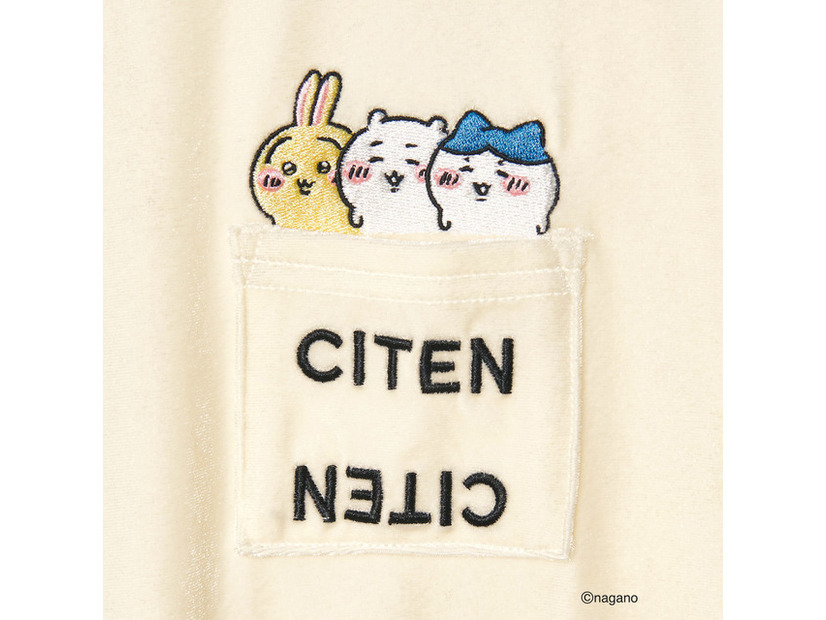 ちいかわ CITEN ベロアルームウェア価格：8,910円（税込）©nagano