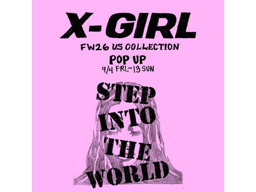 X-girl、アメリカ企画の「US COLLECTION」を日本展開　音楽やUSストリートカルチャーから着想