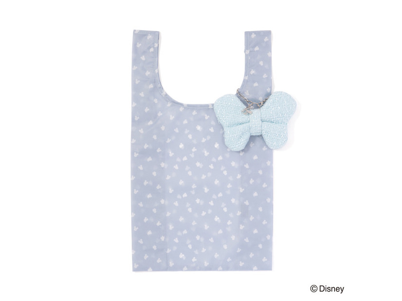 ミニーリボン バッグチャームエコバッグ各 2,200 円／© Disney