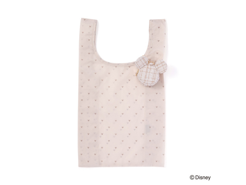 ミッキーフェイス バッグチャームエコバッグ各 2,500 円／© Disney