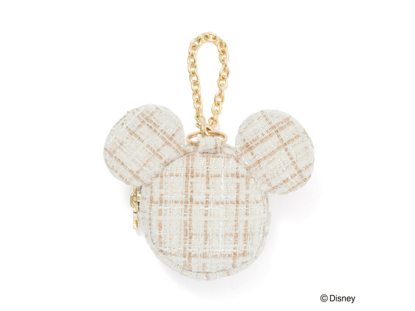 ミッキーフェイス バッグチャームエコバッグ各 2,500 円／© Disney