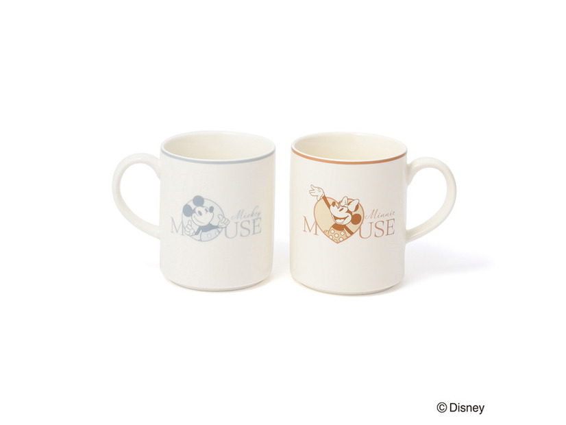 ディズニー ペアマグ レター2,000 円／© Disney