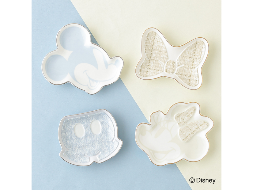 ディズニー ミニプレート各 1,200 円／© Disney
