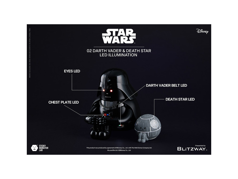SML STAR WARS 02 DARTH VADER and DEATH STAR【メーカー希望小売価格】14,300円(税込)© & Lucasfilm Ltd.
