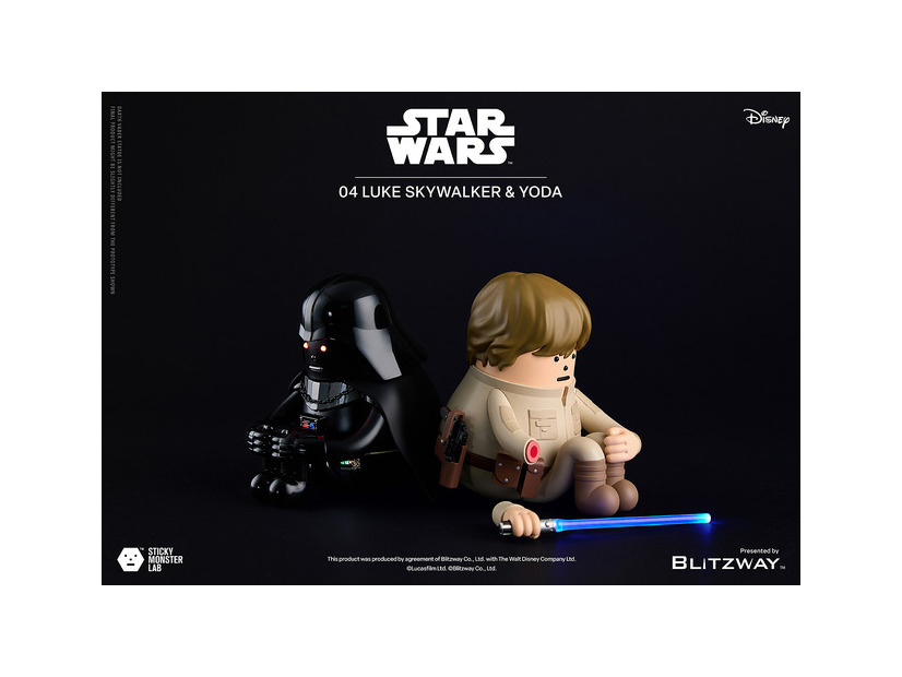 SML STAR WARS 04 LUKE SKYWALKER & YODA【メーカー希望小売価格】14,300円(税込)© & Lucasfilm Ltd.※DARTH VADERは別売り