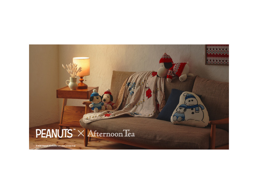 “PEANUTS WINTER”をテーマにしたコラボレーションアイテム／© 2026 Peanuts Worldwide LLC