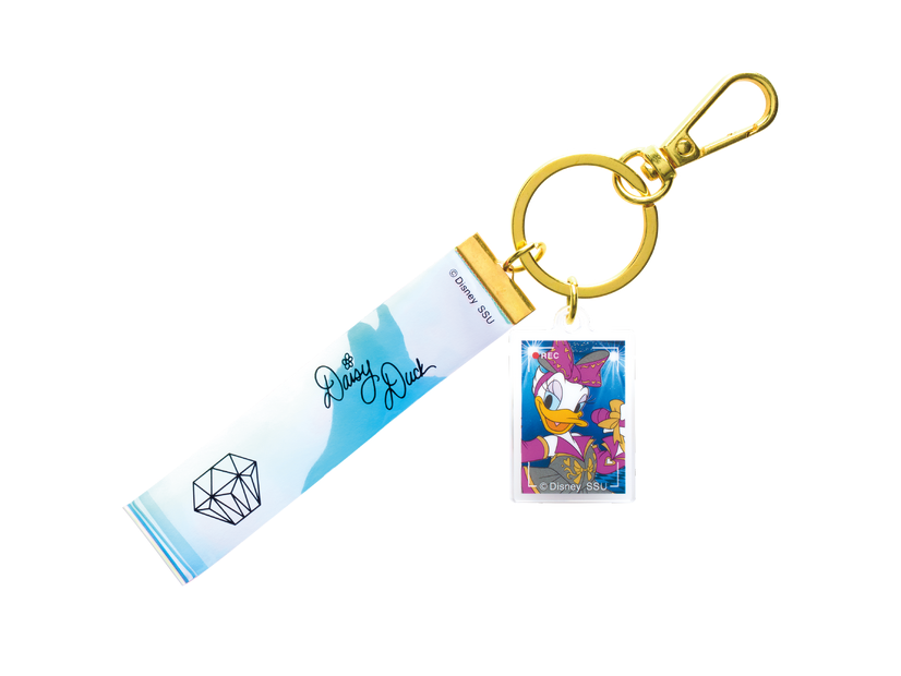 G賞 銀テープ風キーホルダー／© Disney