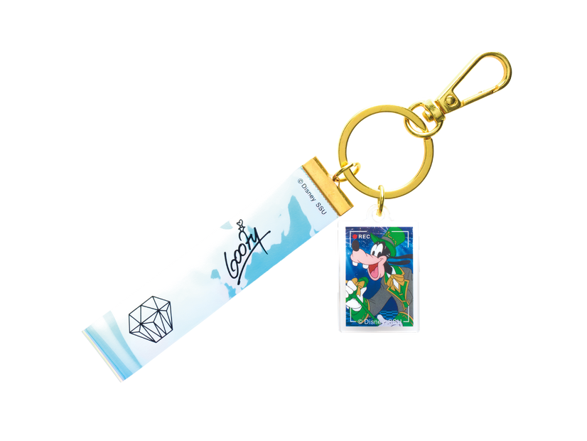G賞 銀テープ風キーホルダー／© Disney