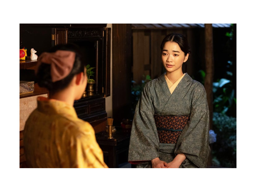 瀧七海、見上愛「風、薫る」第116話（C）NHK