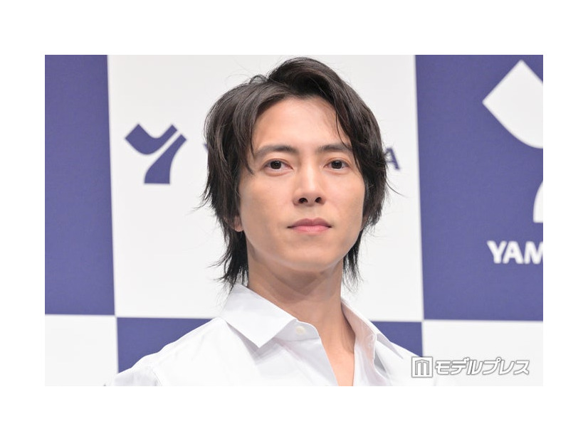 介護用品レンタル・リネンサプライ「ヤマシタ」新CM発表会に出席した山下智久（C）モデルプレス