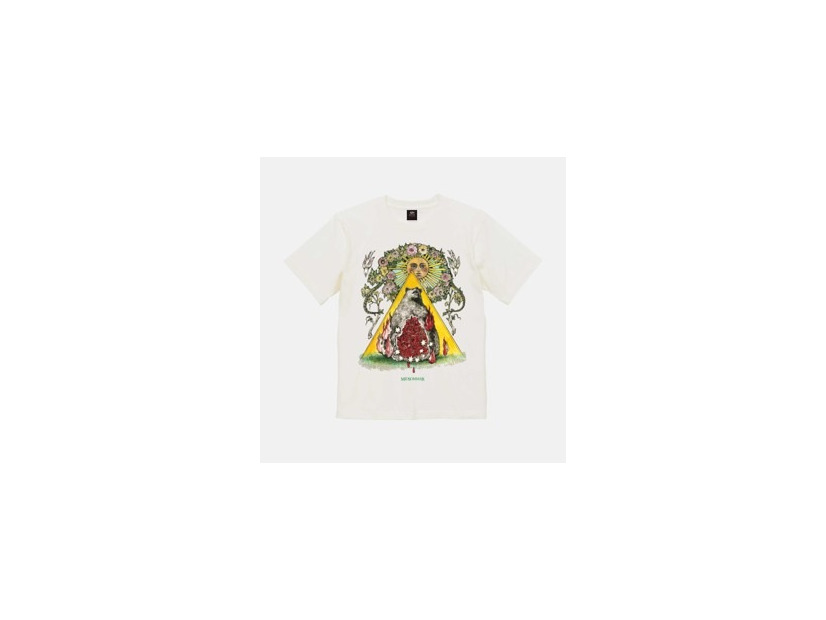 A24公認 ヒグチユウコ ホラーコレクション 『ミッドサマー』オリジナルTシャツ（バニラホワイト・ブラック）価格：9,900円（税込）