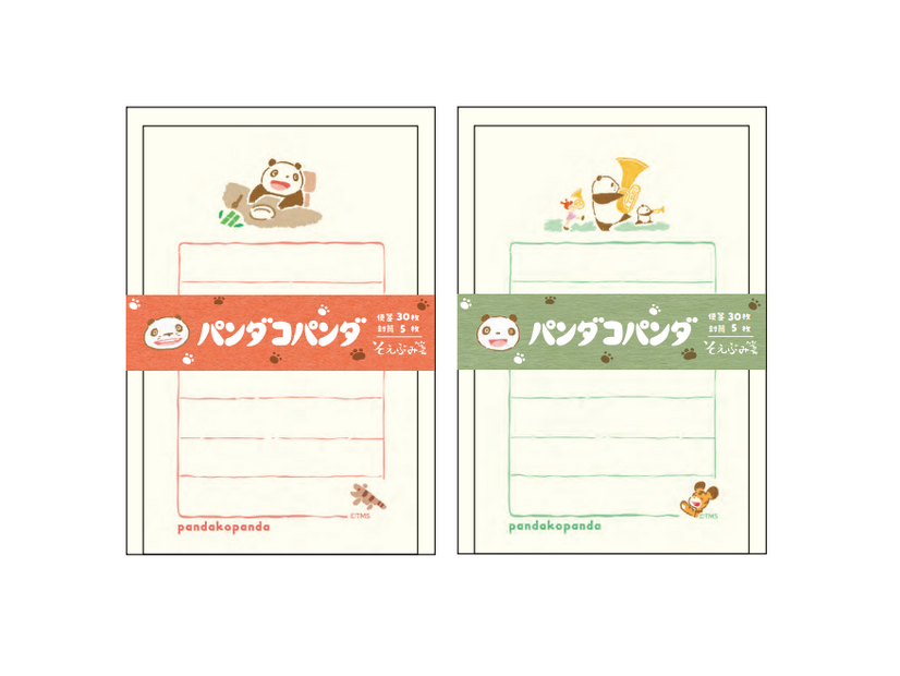 そえぶみ箋2種／各660円(税込)(C)TMS