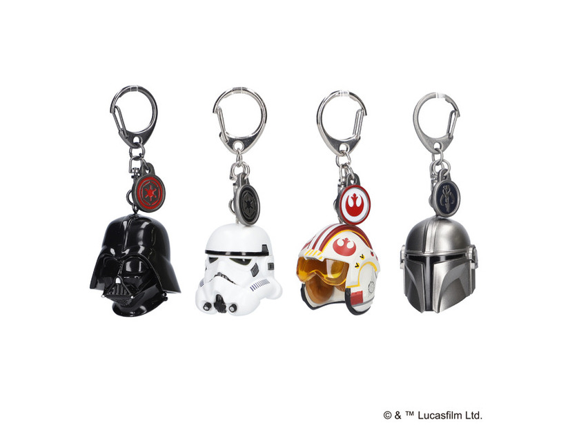 STAR WARS マスクキーホルダー／各2,530円(税込)