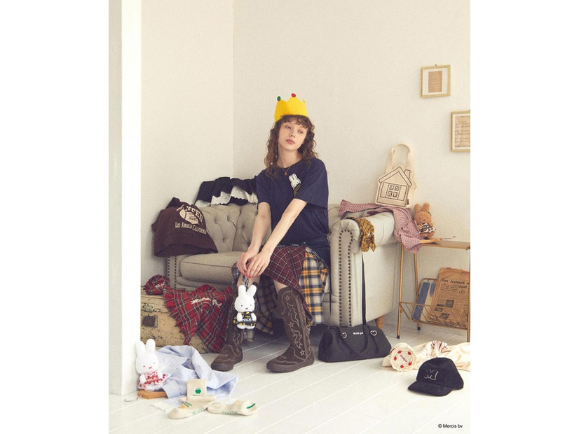 MILKFED. x MIFFY AND MELANIE S/S TEE　（7,150円・税込）