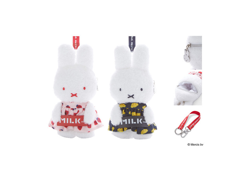 MILKFED. x MIFFY AND MELANIE KEYCHAIN POUCH（4,620円・税込）