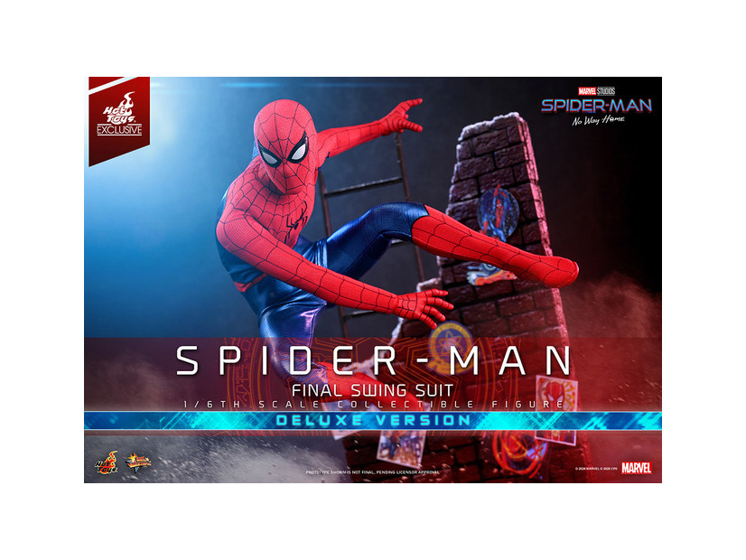 1/6スケールフィギュア　スパイダーマン（ファイナル・スウィング・スーツ／デラックス版）／50,000円 (税込)