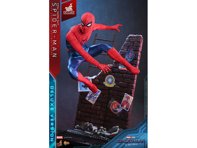 1/6スケールフィギュア　スパイダーマン（ファイナル・スウィング・スーツ／デラックス版）／50,000円 (税込)