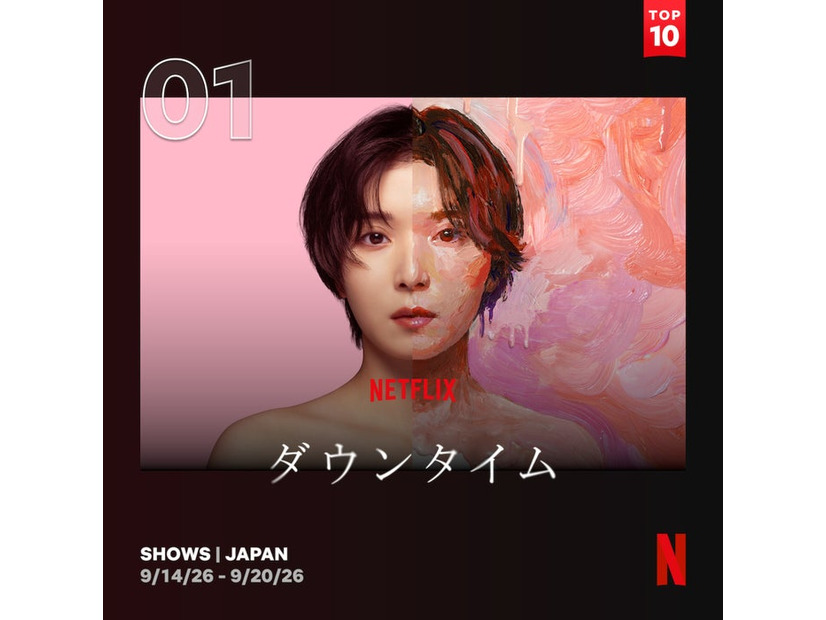 日本におけるNetflix週間TOP10（シリーズ）1位画像（C）Netflixシリーズ「ダウンタイム」 9月17日（木）よりNetflixにて世界独占配信