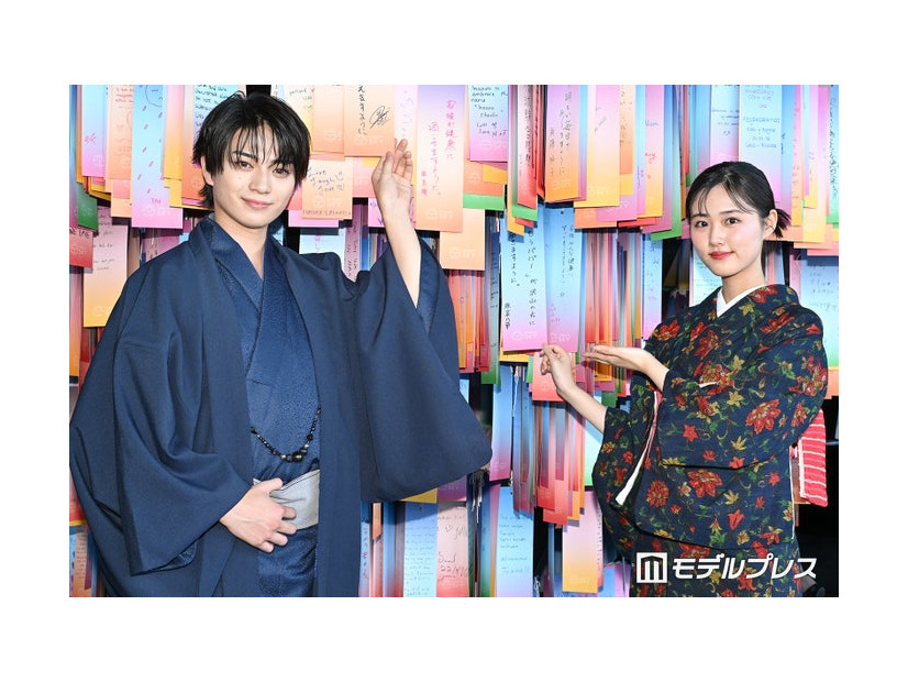 「もうパパ！」ミニイベントに出席した岩瀬洋志、原菜乃華（C）モデルプレス