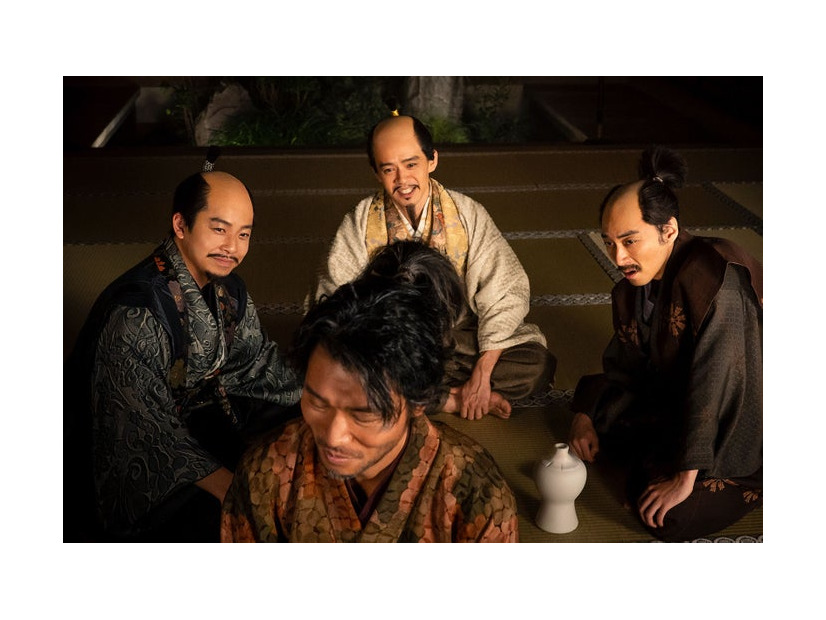 高橋努、仲野太賀、池松壮亮、渋谷謙人「豊臣兄弟！」第37話（C）NHK