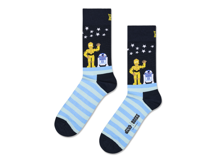 【STAR WARS × Happy Socks】クルー丈 ソックス（全6種類）各2,200円（税込）