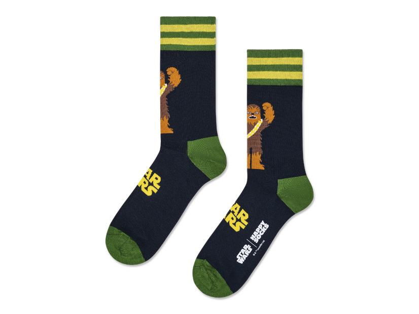 【STAR WARS × Happy Socks】クルー丈 ソックス（全6種類）各2,200円（税込）