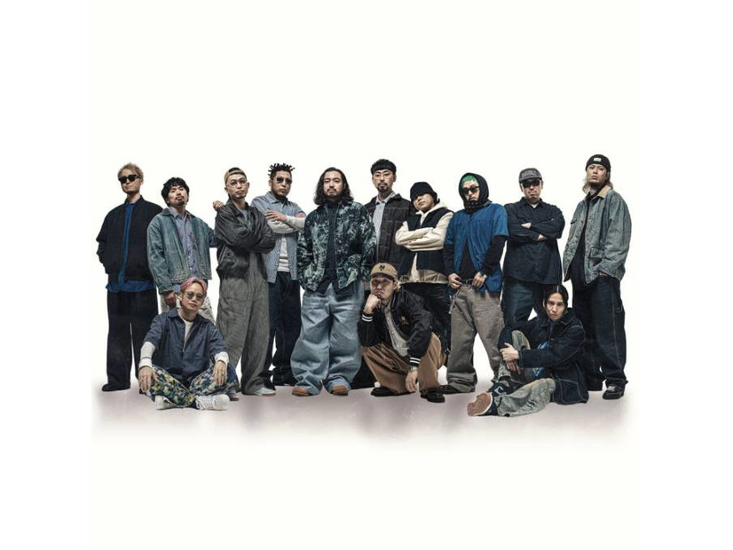 梅田サイファー、初のMC12人全員参加楽曲「TOYOTOMI」9月30日配信リリース。MVのティザー映像も公開でファン興奮