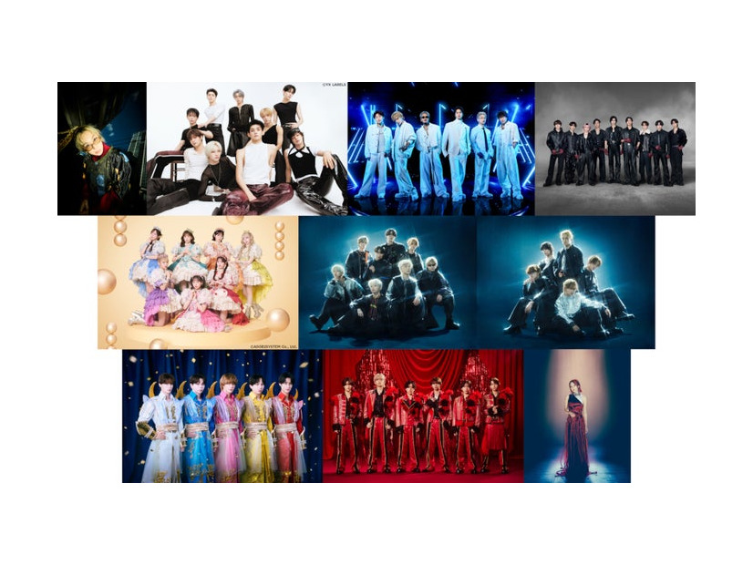 10月5日放送「CDTV」出演者アーティスト（提供写真）