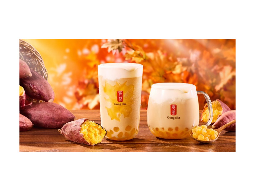 紅はるか ミルクティー（ICED／M）690円、（HOT/／S）690円（提供写真）