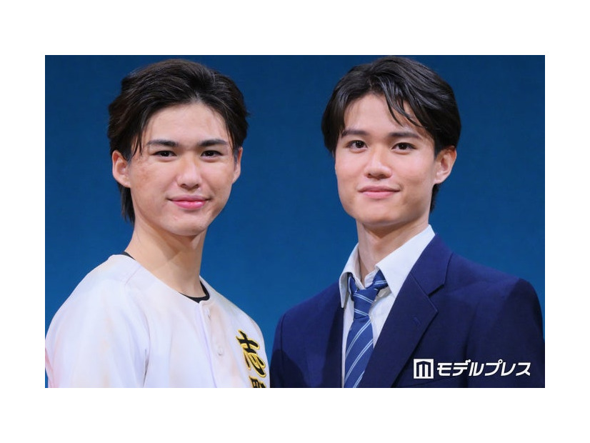 『ナイボー！』開幕前会見＆公開ゲネプロに出席した岡崎彪太郎、大西風雅（C）モデルプレス