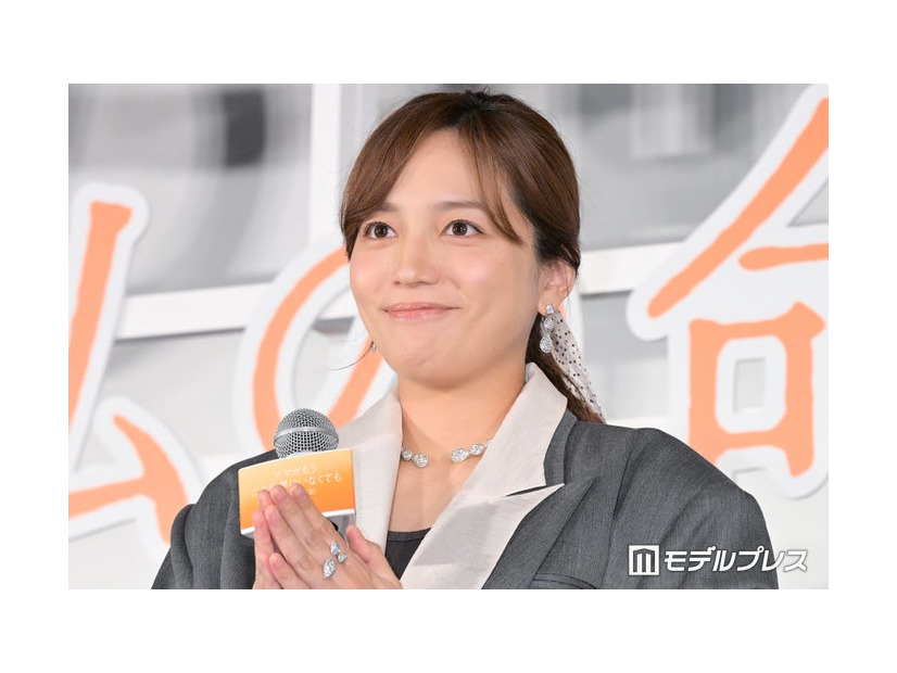 「ママがもうこの世界にいなくても 私の命の日記」公開前夜舞台挨拶に出席した川口春奈（C）モデルプレス