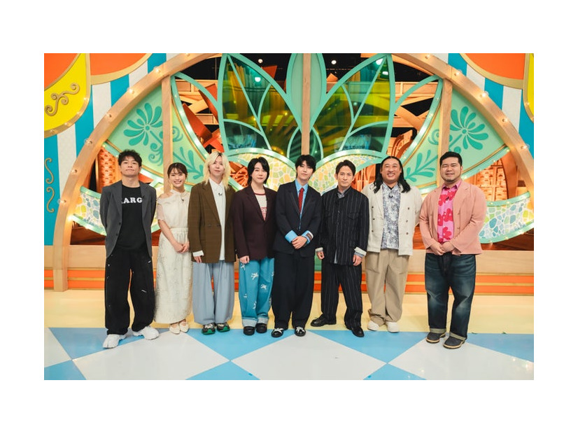 陣内智則、渋谷凪咲、Mrs. GREEN APPLE、岡田准一、秋山竜次、松井ケムリ（C）TBS