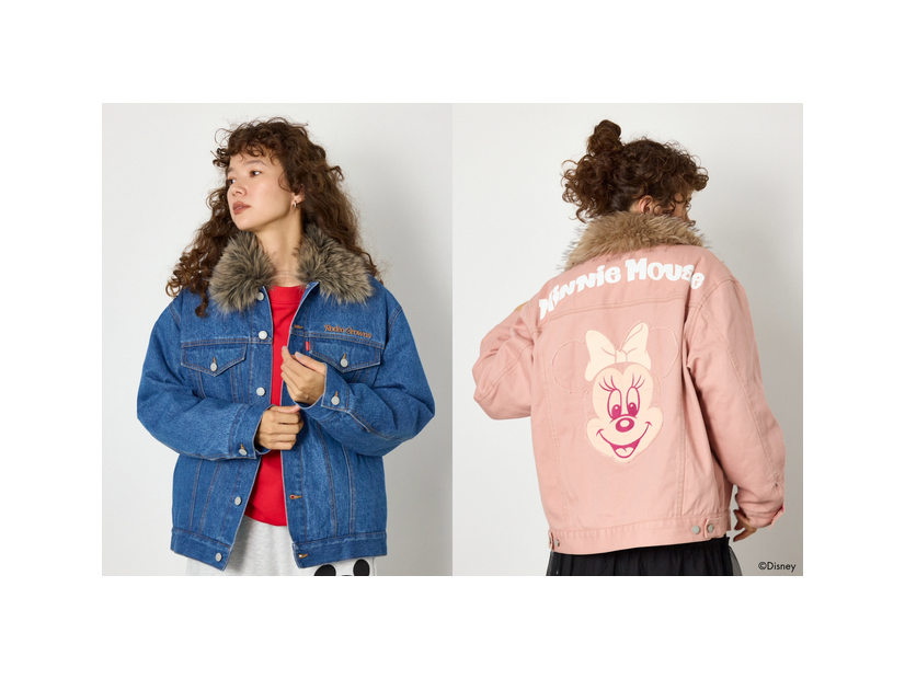 (M＆M)フェイスパッチDENIMジャケット　￥14,850 (C)Disney