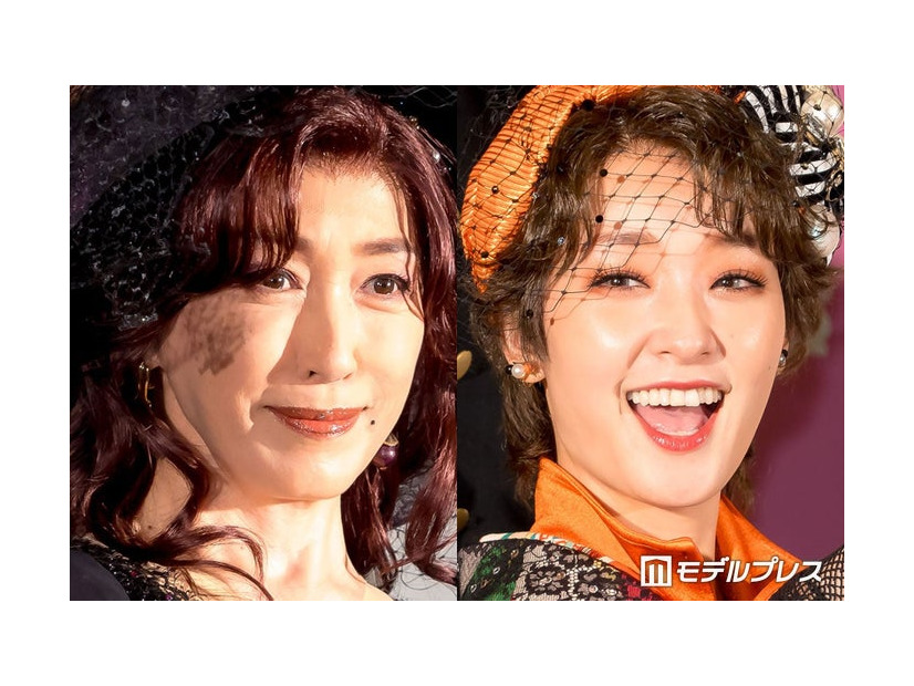 「メイジ・ザ・キャッツアイ」取材会に出席した高島礼子、剛力彩芽（C）モデルプレス