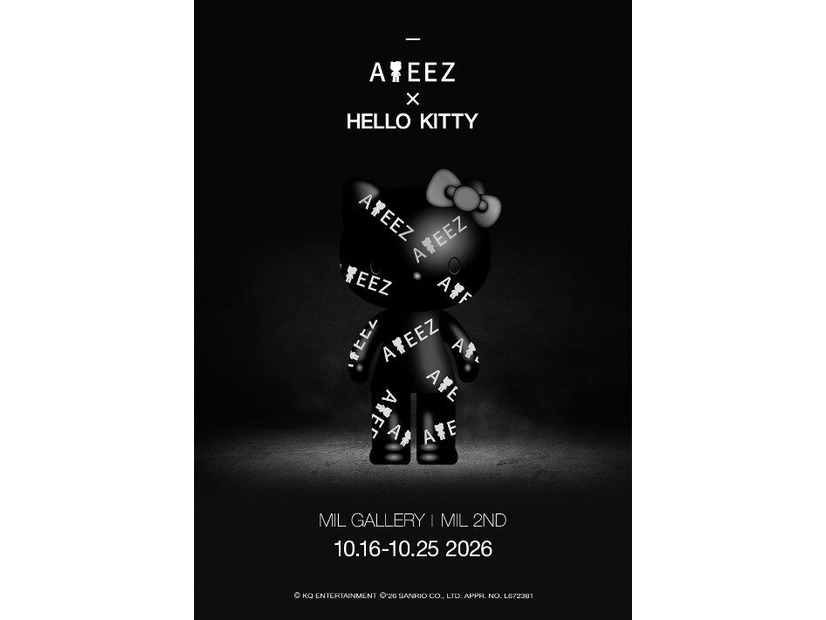 ATEEZ × HELLO KITTY “BLACK SERIES” POP-UP STORE／提供画像