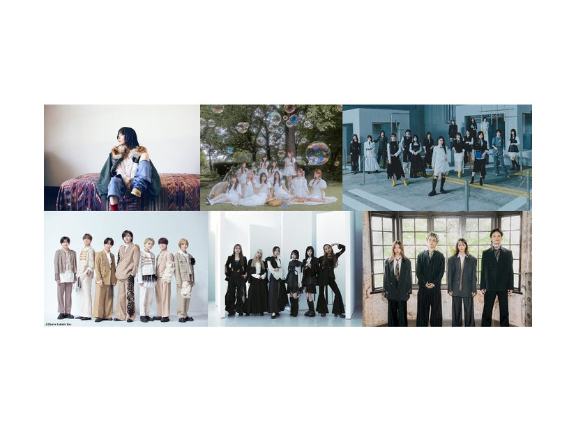 10月19日放送「CDTV」出演アーティスト（提供写真）
