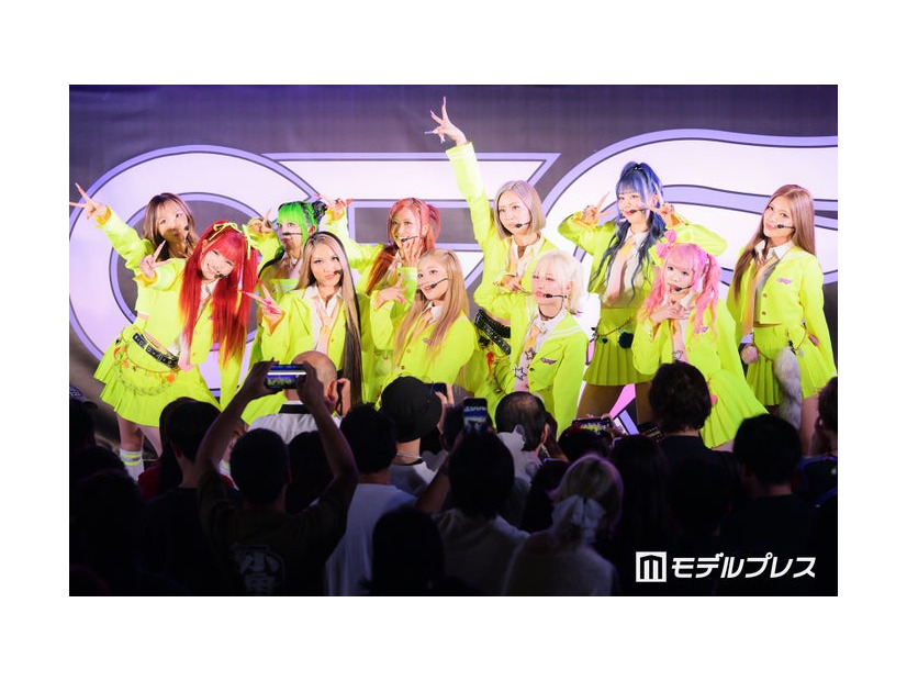 デビュー前日お披露目イベントに出席したGALEDGE.（C）モデルプレス