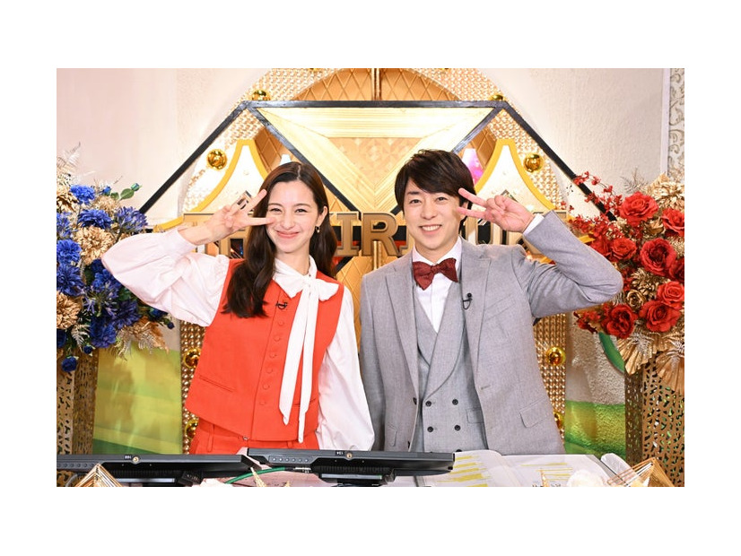 中条あやみ 、櫻井翔 （C）TBS