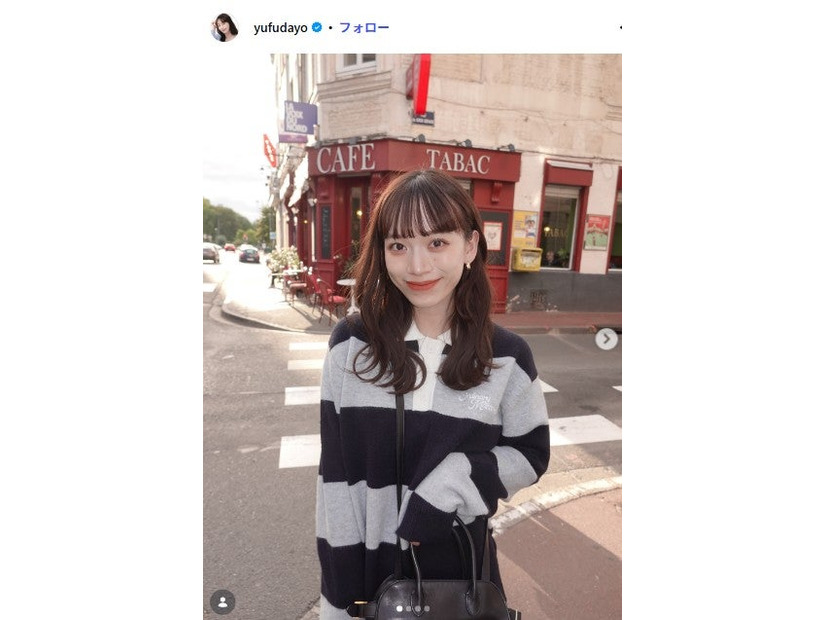 由布菜月Instagramより