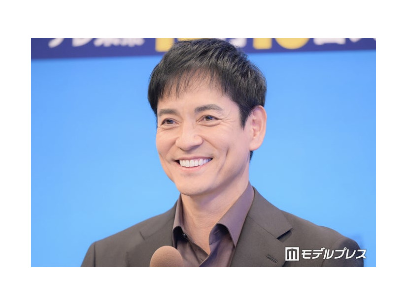 ドラマ9「ボーダーズ 警視庁特殊事件対策班」記者会見に出席した沢村一樹（C）モデルプレス