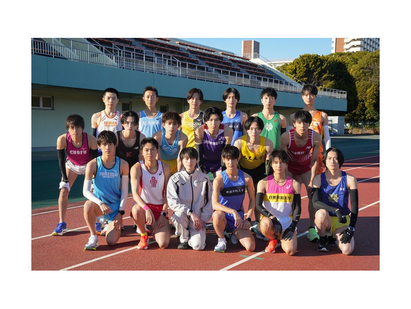「俺たちの箱根駅伝」学生キャスト（C）日本テレビ